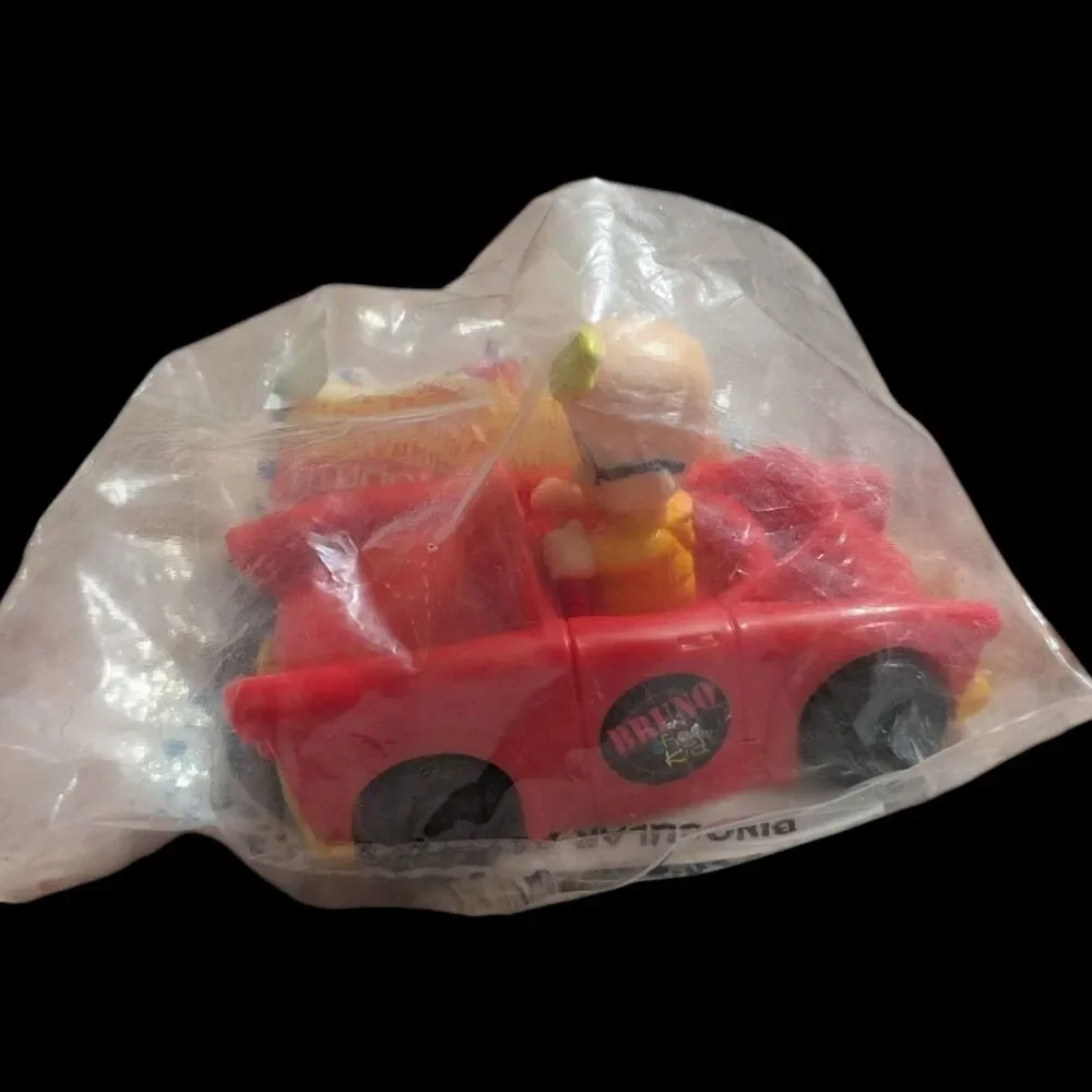 Vintage 1997 Wendy's Bruno the Kid Binocular Car Kids Meal Toy Sealed 90s